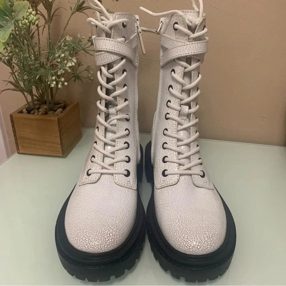 Tory Burch T Hardware Combat Boot - Picture 7 of 14